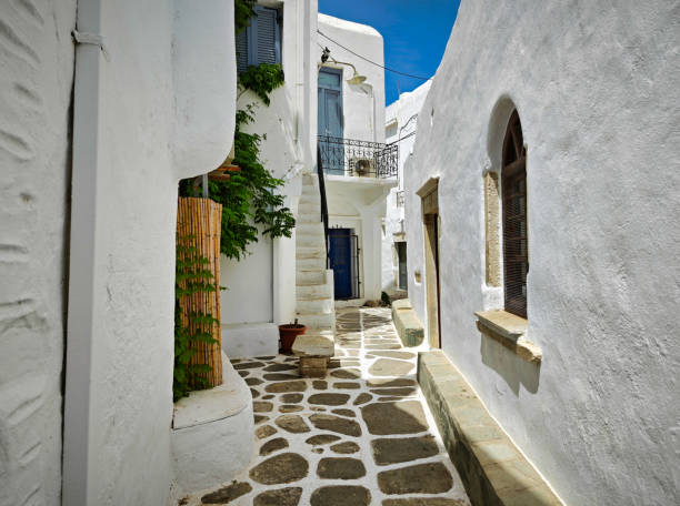 istock Parikia village center in Paros 2166722692