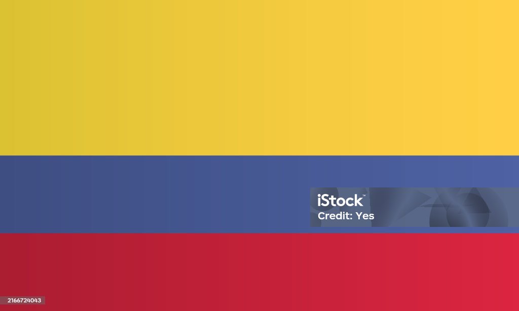 Colomibia Sign Columbia National Flag Stock Illustration - Download Image Now - Banner ...