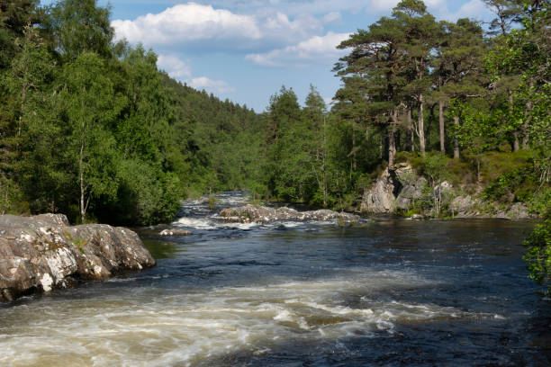 istock View downstream on river Affric, Scottish Highlands, during summer 2166725371