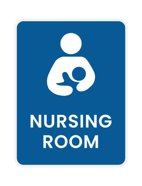istock Nursing Room Sign, Label, Icon Symbol, Notice, Poster, Template, Vector 2166725955