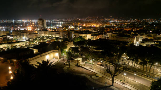 istock Night view of the city 2166727034