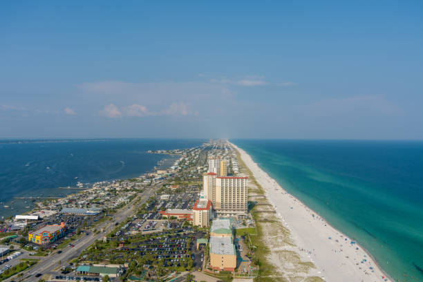 istock Aerial view of Pensacola Beach 2166729559