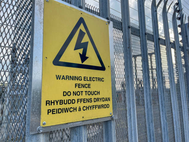 Warning sign electric 400 volts