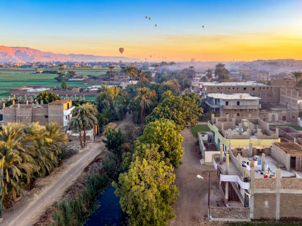 Luxor's Aerial Tapestry: A Floating Oasis