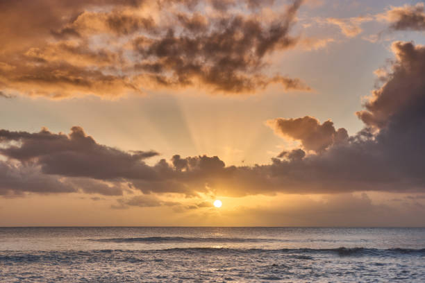 istock Beautiful sunset over the ocean 2166749854