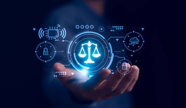 istock AI ethics or AI Law concept. Developing AI codes of ethics. Compliance, regulation, standard , business policy and responsibility for guarding against unintended bias in machine learning algorithms. 2166750357