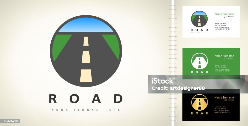 Road Vector Track Design Stock Illustration - Download Image Now ...