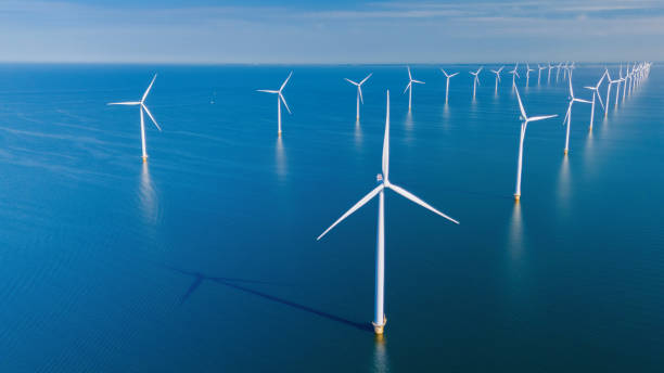 istock Flevoland Windmill Turbines Efficiently Harnessing Renewable Green Energy Sources in the Netherlands 2166753595