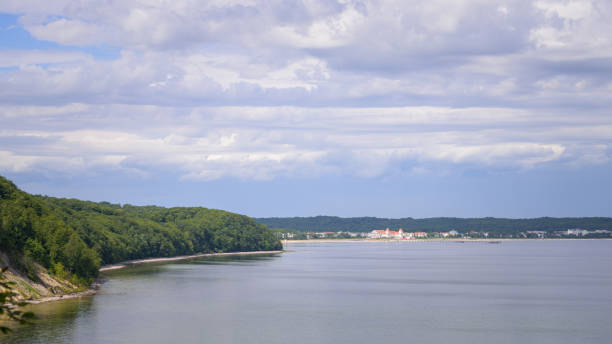 istock Coast on Ruegen on a cloudy day in summer 2166756321