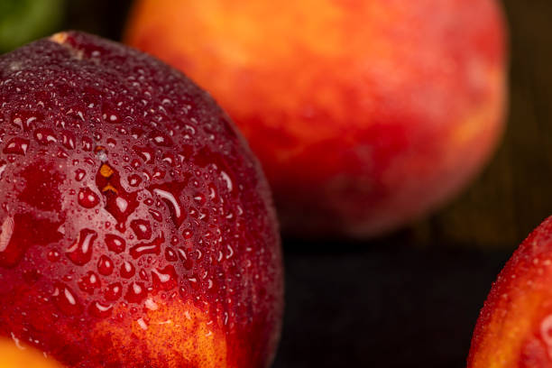 istock ripe and sweet nectarine fruit on the table 2166758248