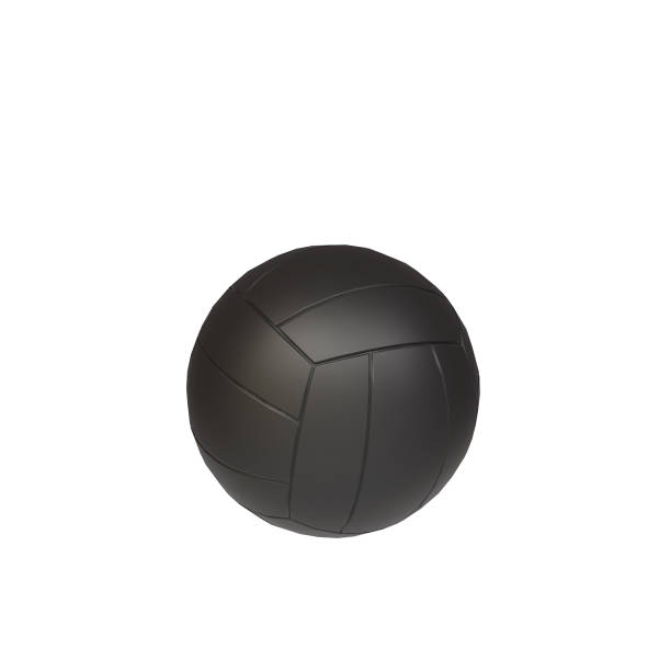 istock Volleyball ball mockup, on white background, sports accessory. 3d render. 2166759161