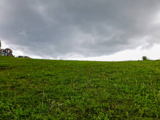landscape with clouds, Las piedrotas Tapalpa, Jalisco, Mexico