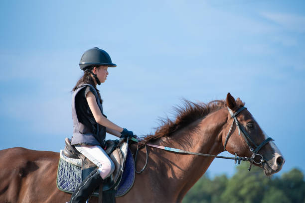 istock Girl practicing horse riding 2166766251