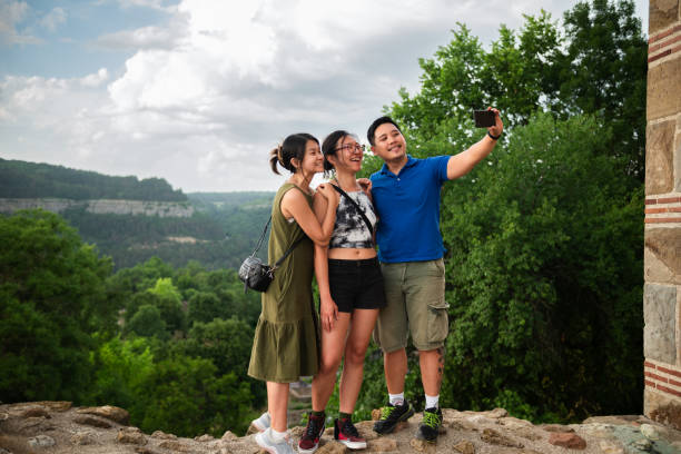 istock Friends are taking selfie 2166771197