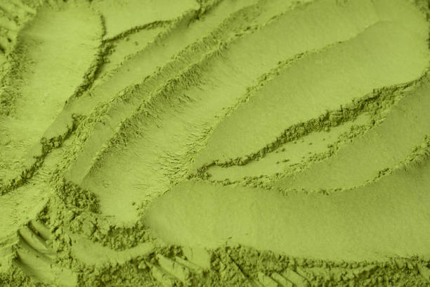 istock Matcha tea, matcha powder as a background. 2166773388