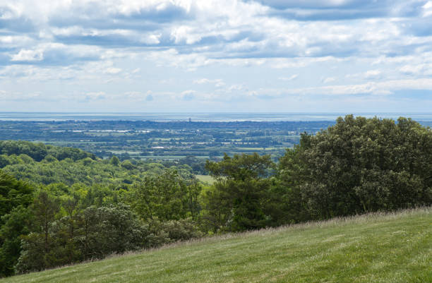 istock View to coast from Goodwood, England 2166773910