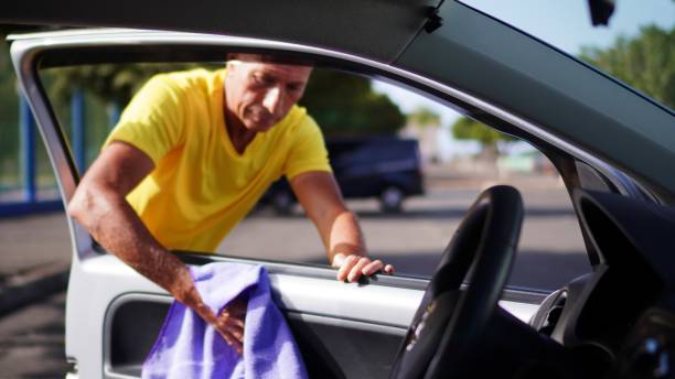 istock Interior Cleaning - Man Aged 50 to 55 2166775602