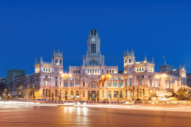 istock Downtown Madrid Spain Plaza de Cibeles 2166777496