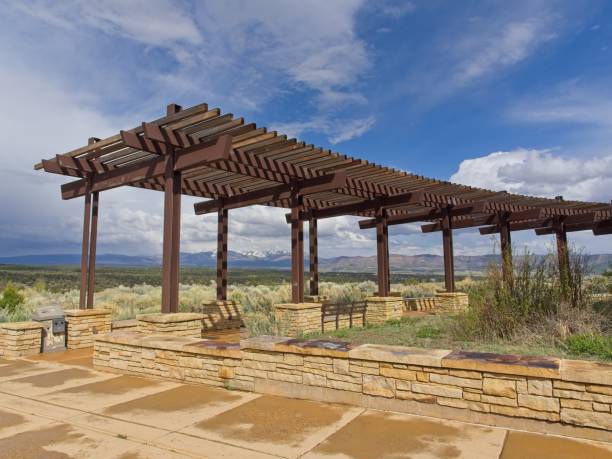 istock Pergola at Mesa Verde national park, Colorado 2166780989