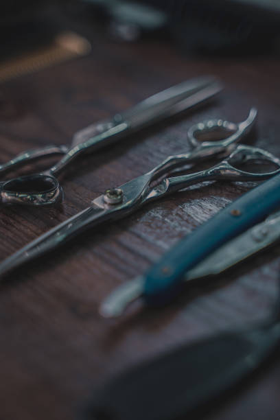 istock hairdressing scissors and other tools 2166785289