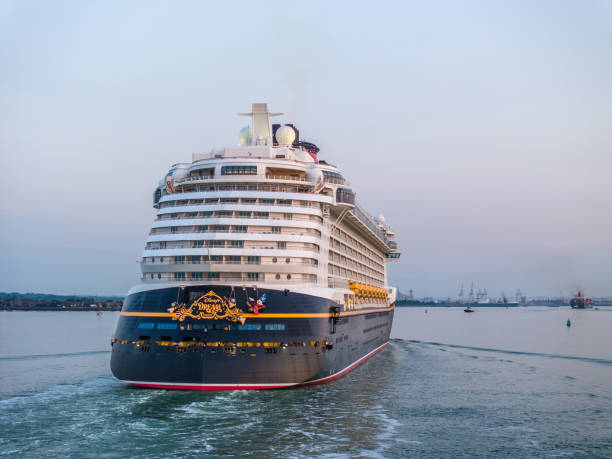Disney Dream is a cruise ship operated by Disney Cruise Line, part of The Walt Disney Company. Aerial view