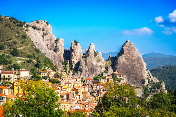 istock Castelmezzano, Italy in the Lucanian Dolomites 2166796619