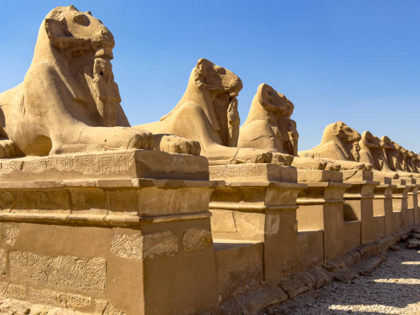 istock Strolling Through History: Karnak's Avenue of the Sphinxes 2166797681