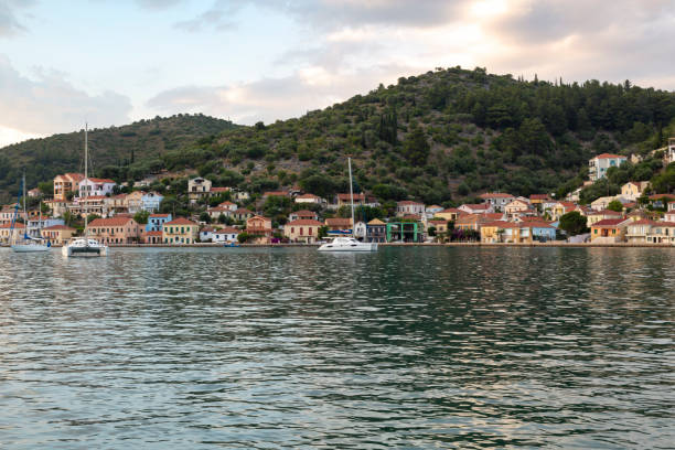 istock Scenic Coastal View of Vathi, Greece 2166799203