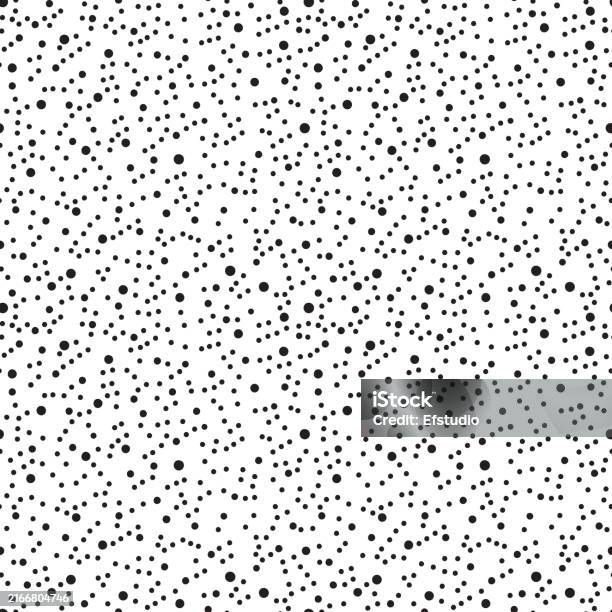 Simple Star Pattern Random Dots Simple Seamless Pattern With Dots That Resembles A Constellation Of ...