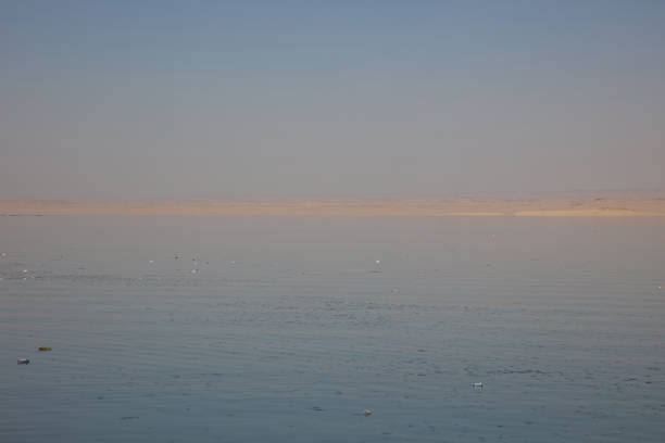 Qarun Lake, Desert, Sand, Water, Noon