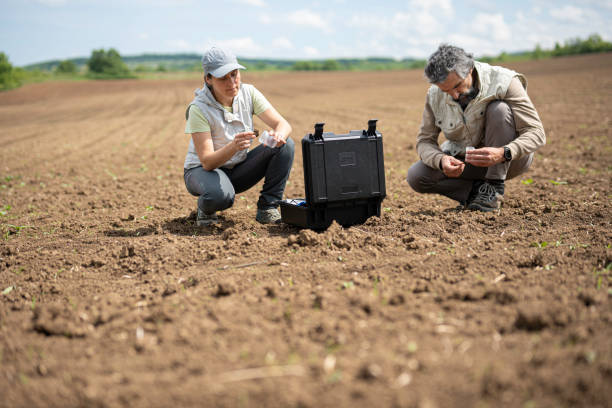 istock Regenerative Agriculture & Soil Restoration. Ecology Mobile Lab. 2166810336