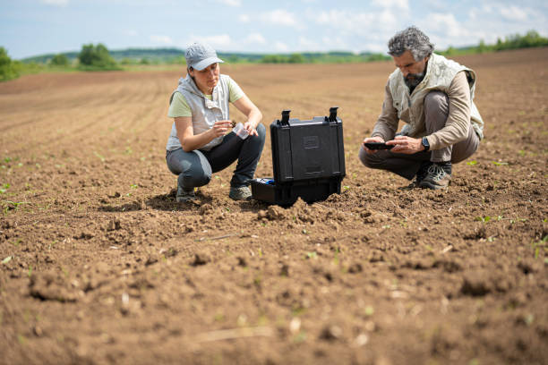 istock Regenerative Agriculture. Soil Ecology Fieldwork. 2166810340