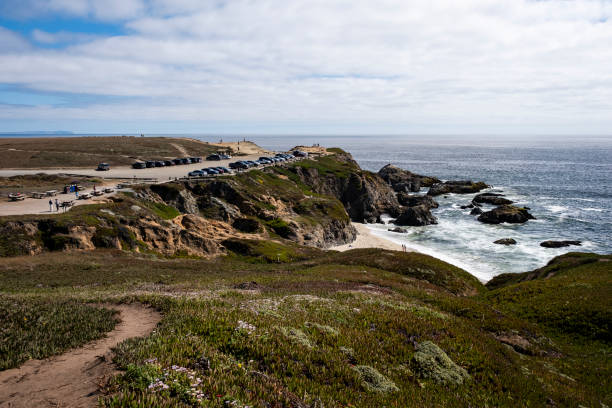 istock Beach and Parking Lot at Bodega Head 2166812288