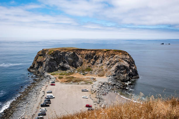 istock Parking Lot at Goat Rock Beach 2166812344