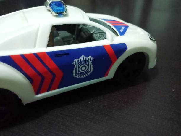 istock Police car toy 2166814015