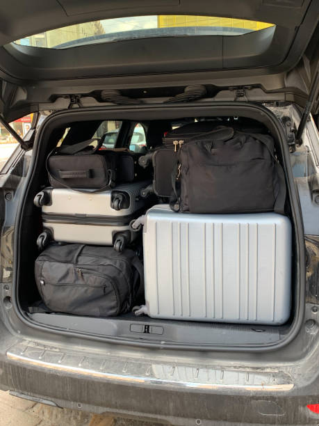 istock Car loaded with luggage ready for the journey 2166823253