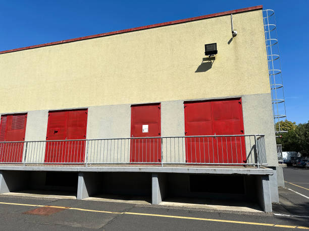 istock Warehouse at the industrial disctrict 2166835573