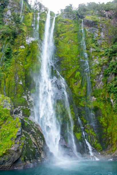 istock Stirling Falls in Milford Sound 2166838407