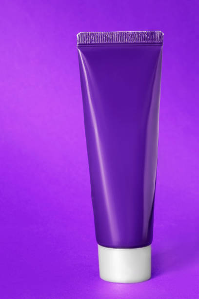istock Blank tube on purple 2166846891