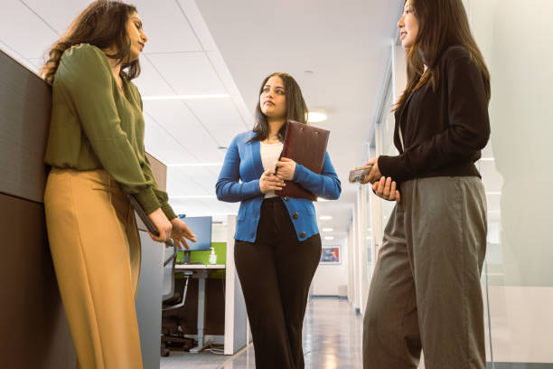 istock Office Team Meeting in Morning 2166871454