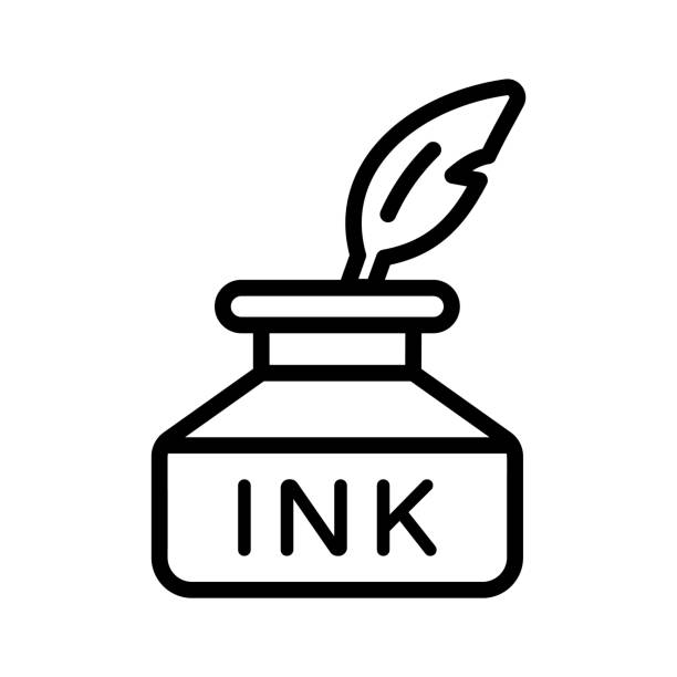 Open Inkpot 450+ Inkpot Stock Photos, Pictures & Royalty-Free Images - iStock