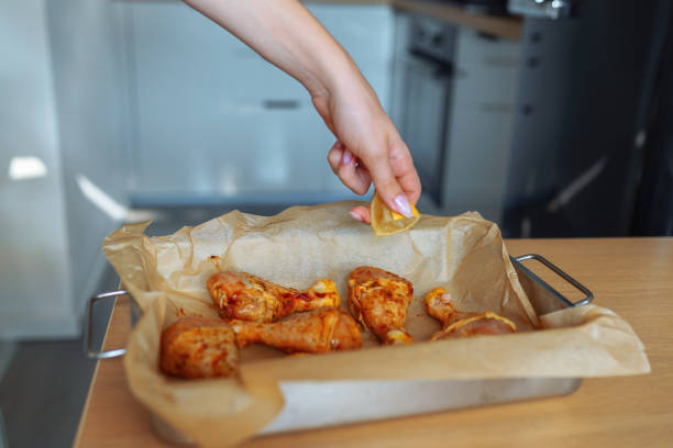 istock baked chicken in oven at home 2166877315