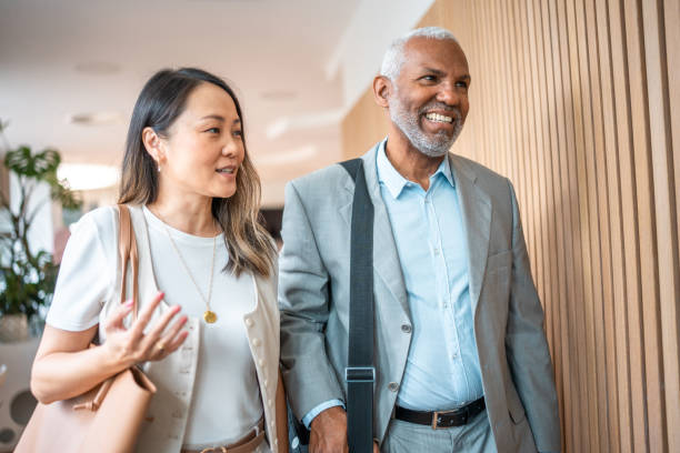 istock Diverse Senior Business Colleagues in Discussion 2166883350