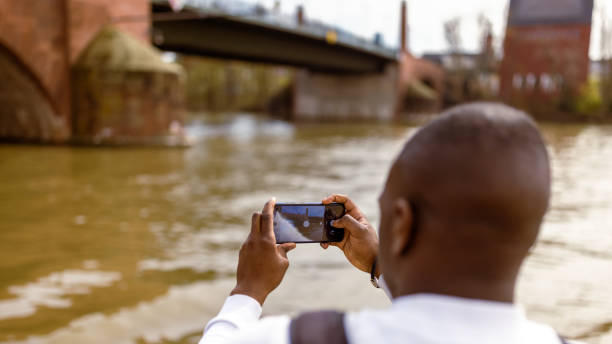 istock Afternoon River Scene Captured on Smartphone 2166887228