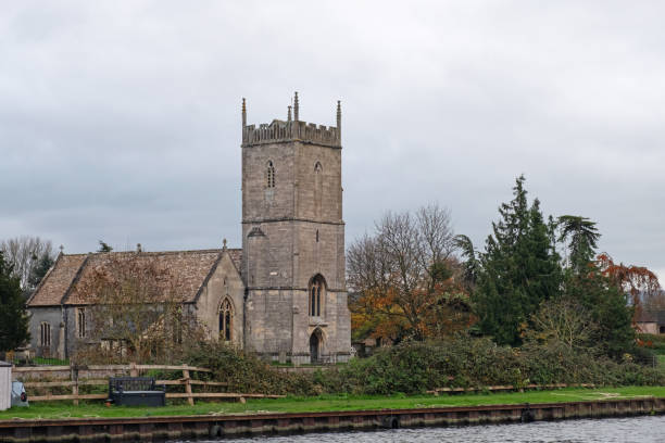 istock Canal parish church in Gloucestershire 2166891055