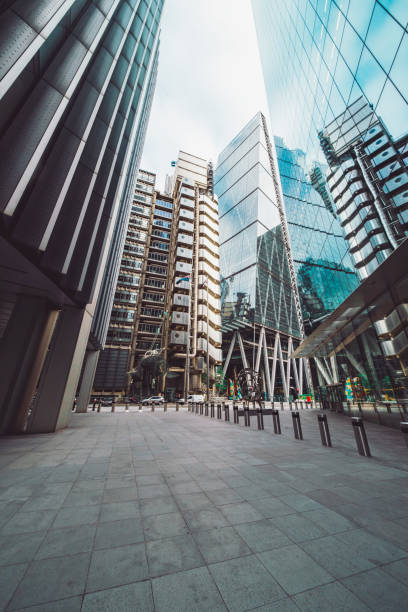 istock Glass office building entrance 2166892369