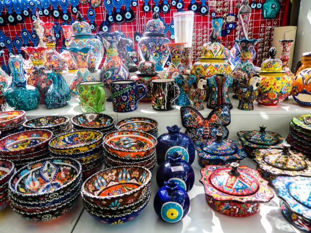 istock Colorful ceramics for sale 2166893754