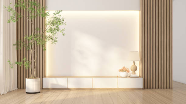 istock Modern japan style living room 2166894083
