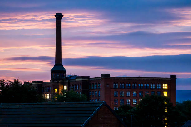 istock Victoria Mills at Sunrise 2166895818
