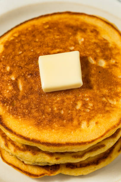 istock Homemade Breakfast Corn Cake Pancakes 2166899499